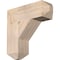 Ekena Millwork Traditional Craftsman Smooth Bracket, Douglas Fir, 5 1/2"W x 18"D x 18"H BKT06X18X18TRA04SDF - alternate 1